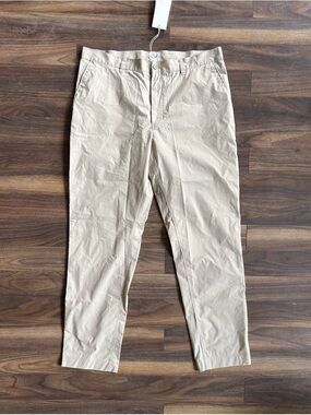 NWT Reigning Champ Beige Chino Pants - Classic Straight Fit